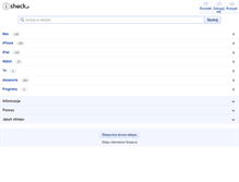 Tablet Screenshot of ishock.pl